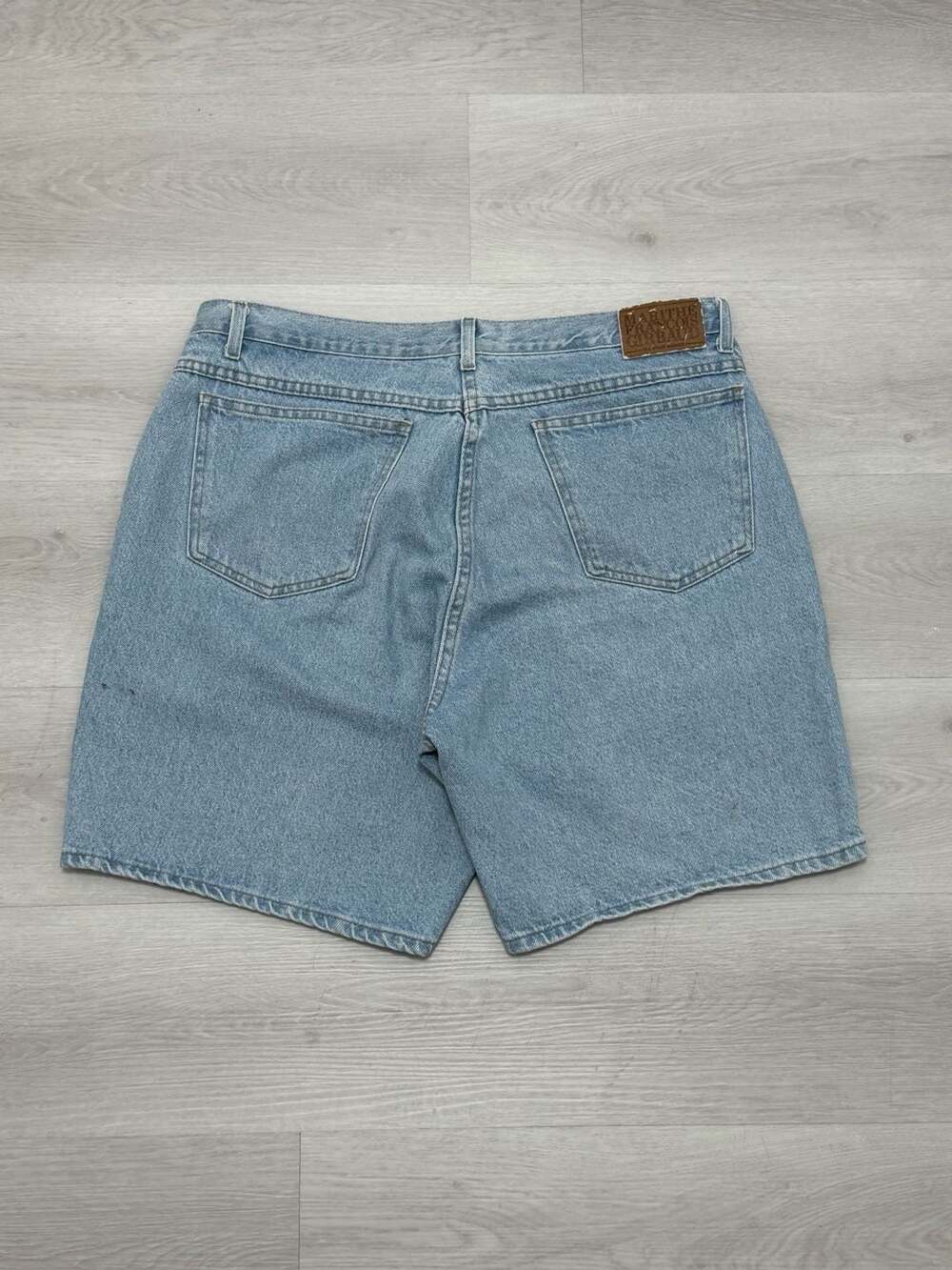 Vintage Marithe Francois Girbaud 90s Baggy Denim Shorts Jorts Size 38